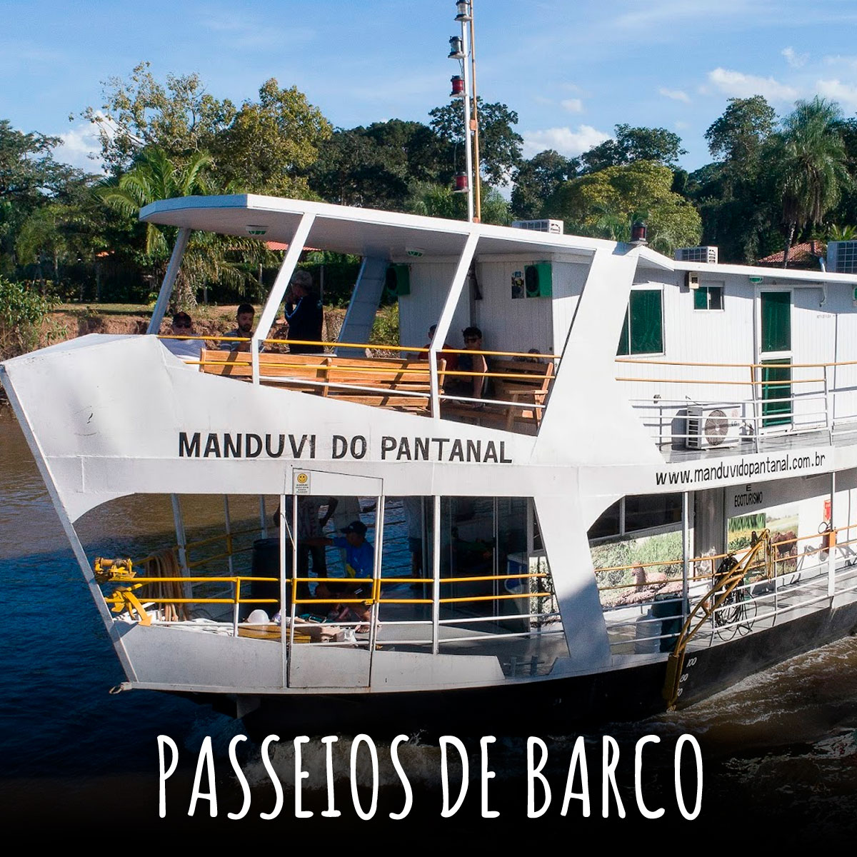 PASSEIOS DE BARCO - Conheça Cáceres